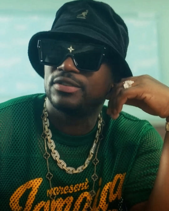 Represent Jamaica Mesh Jersey (Green) – RepJA