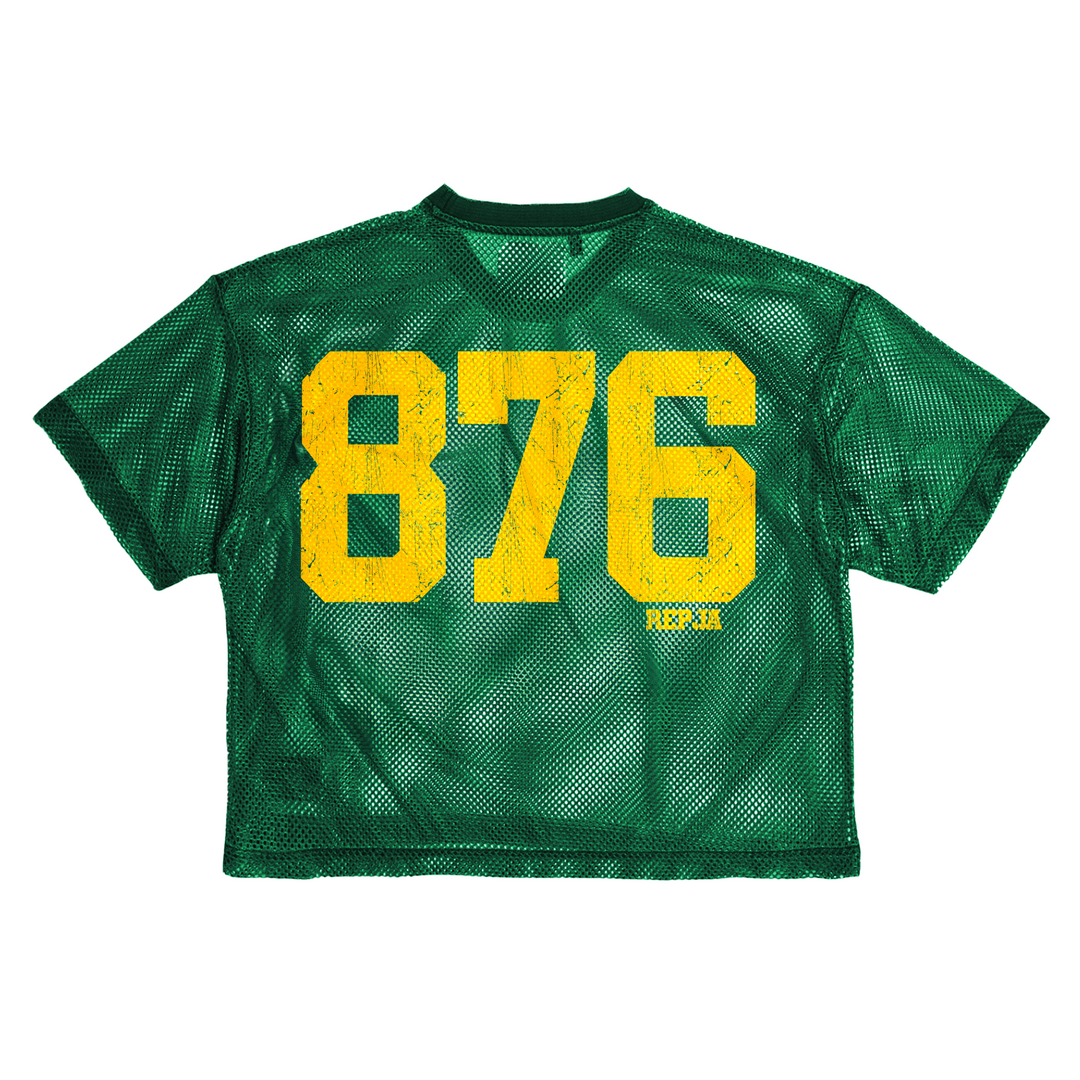 Represent Jamaica Mesh Jersey (Green) – RepJA